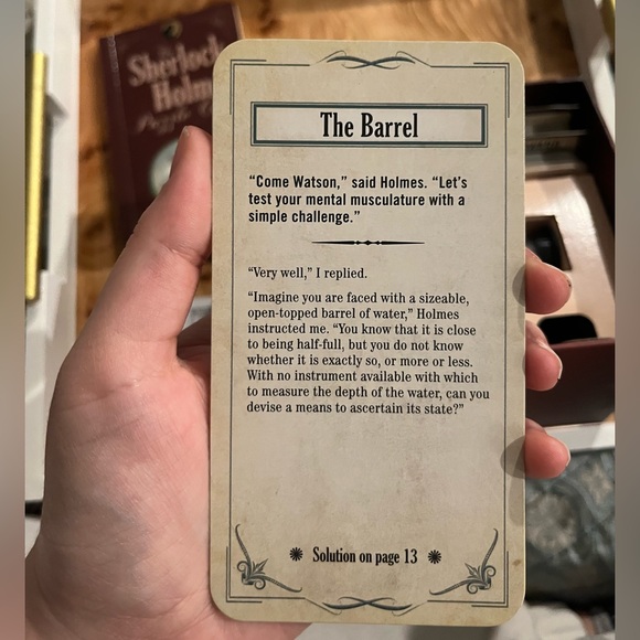 2 for 20!! The Sherlock Holmes Puzzle Case Game - Picture 12 of 14